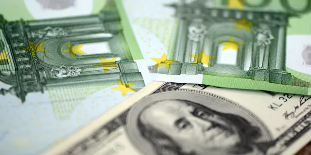 EUR/USD: bearish 'Three Methods' pattern